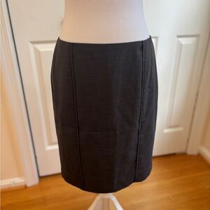 Halogen Charcoal Pencil Skirt